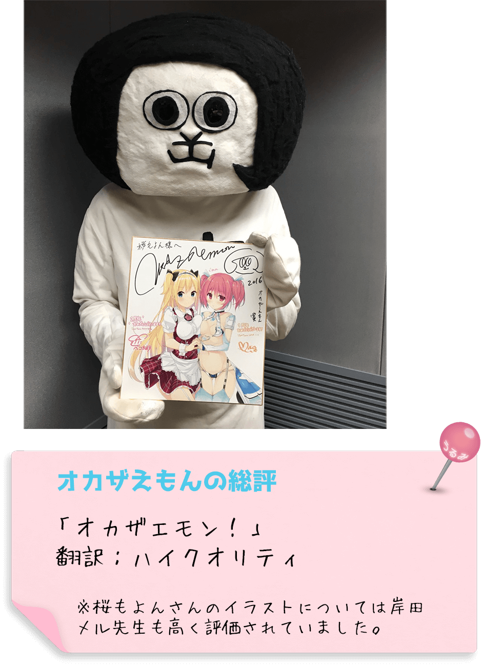 オカザえもんの総評